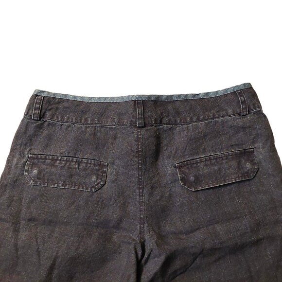 Richmond Cuffed Dark Wash Blue Denim Drawstring Shorts Sz 42 NWT - Picture 11 of 14
